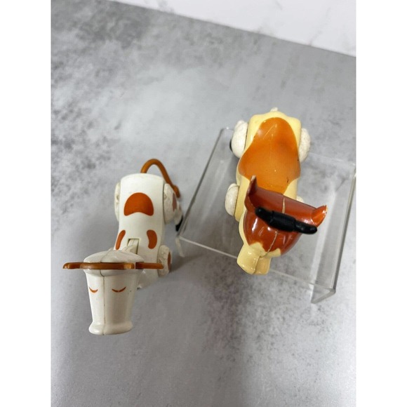 Vintage Fisher Price Little People Lot of 2 Farm Posable Cows Replacements - Picture 6 of 10